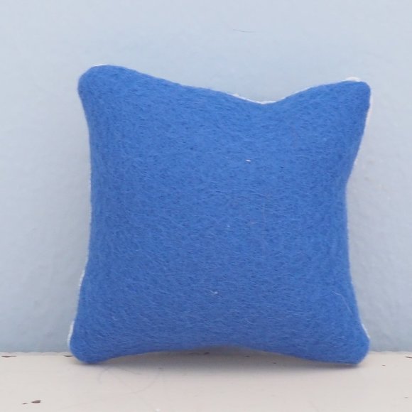 Handmade Goldfinch Cross-Stitch Pincushion - Picture 2 of 8